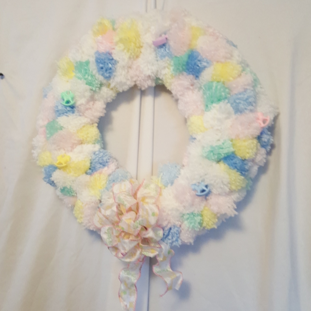 baby shower wreath